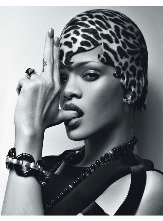 Rihanna in W Magazine