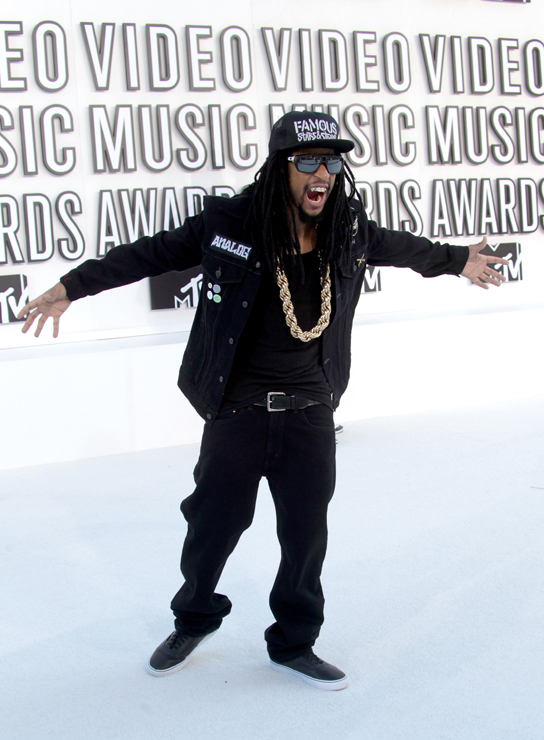 Rapper Lil' Jon arrives at the 2010 MTV Video Music Awards at NOKIA Theatre L.A. LIVE on September 12, 2010 in Los Angeles, California.