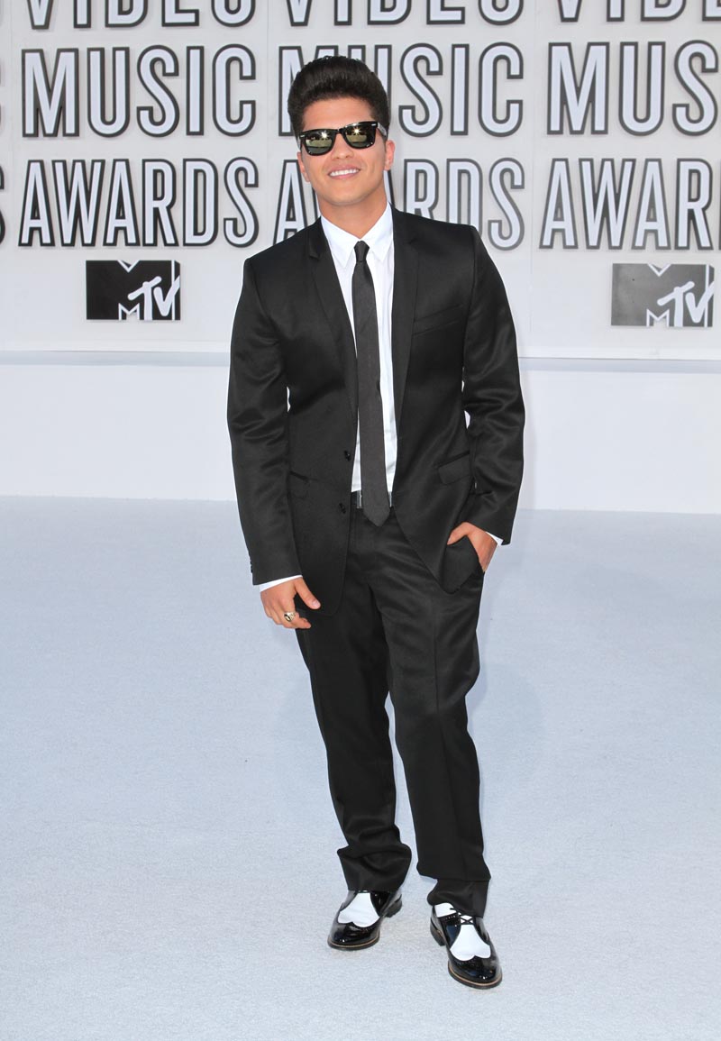 singer/songwriter Bruno Mars